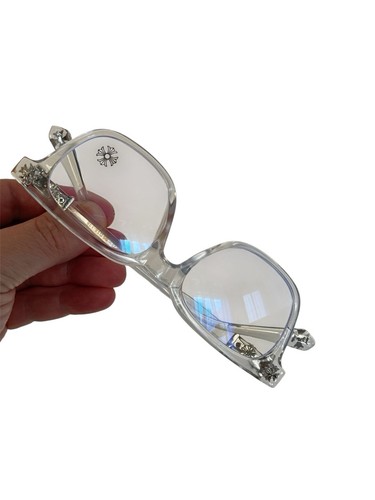 Chrome hearts clear lens - chrome,