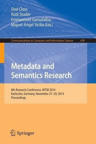 Metadata and semantics - and,
