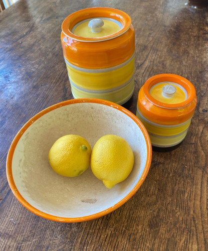 Grays pottery storage jars and - grays,