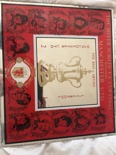Manchester united 1977 cup - united,