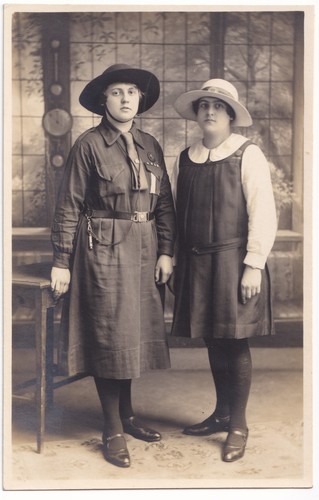 Girl guide leader uniformed - girl,