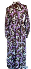 Vintage Prairie Dress 70s Maxi