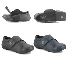 Womens Leather Wide Fit