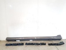 17 ON F90 BMW 5 SERIES SIDE SKIRT SILL COVER LH PASS BEIGE 4 DOOR SALOON+BRACKET