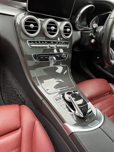 Real carbon fibre centre - carbon,