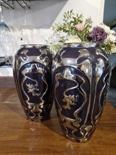 Large Dark Purple Silver