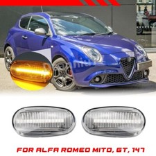 2x Clear Side Indicator LED