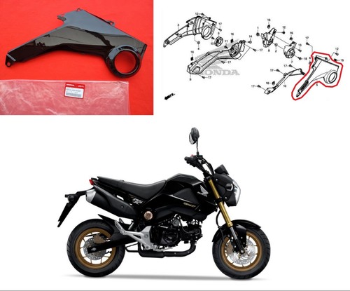 Honda msx 125 - honda, left