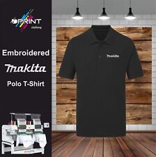 Makita inspired Embroidered Polo Shirt workwear With Logo