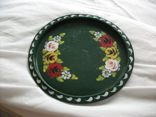 Gipsy painted tray - painted, ~