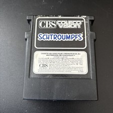 SCHTROUMPFS CBS SMURF Gargamel's Castle for Colecovision (CARTRIDGE ONLY) E36