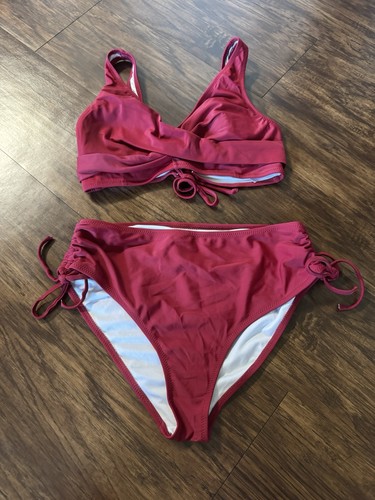 Women red bikini - red, swimsuit