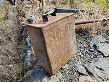 Vintage Petrol Jerry Can With