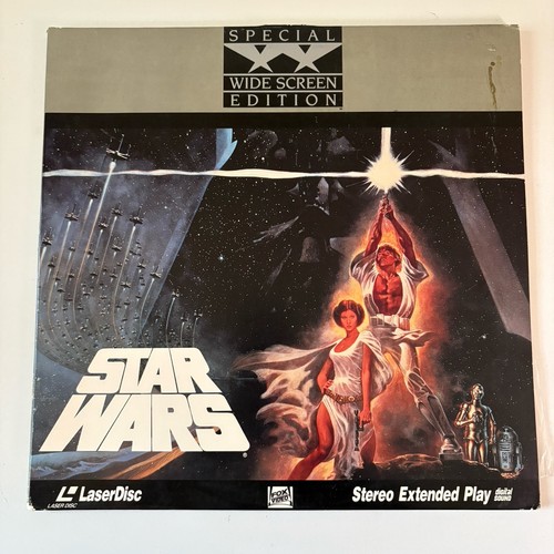 Star wars laserdisc - star, (1977)