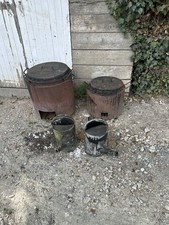 X2 Bitumen Boiler. Tar Burning Pot, burner .  for Cobbles or roof repairs   