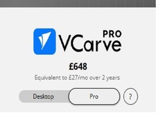 vectric v carve pro version 12 software and full genuine license