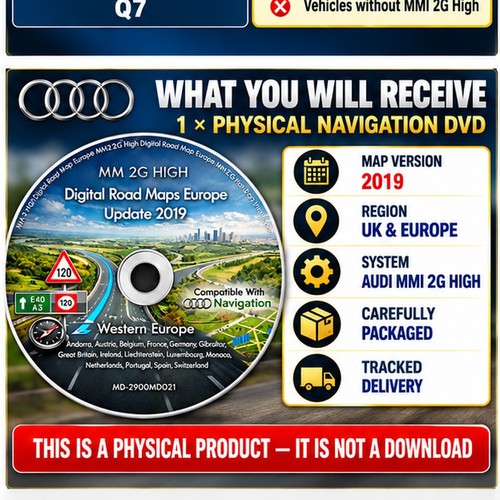 Audi maps mmi high sat - high,
