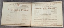 1890 Theatre programme Comedy and Tragedy W. S. Gilbert A Village Priest Grundy