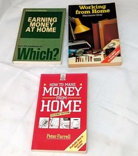 3 Book Bundle Paperback Earning How To Make Money Working At Home Peter Farrell
