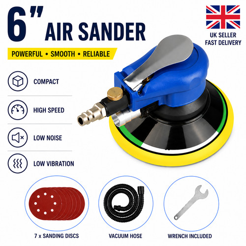 150mm air random orbital - 150mm,