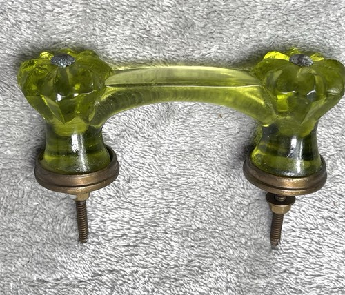 One anthropologie green glass - one,