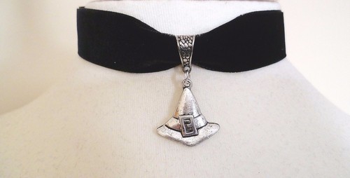 Black velvet witch - velvet, choker