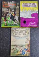 3 x Osbert Lancaster Hardback Books , 2 are 1st Edition 1st Print