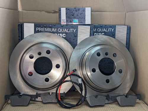 Rear brake discs pads wire - discs, +