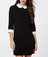 Womens black sleeve - black, ¾