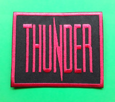 T/ROCK BAND IRON OR SEW ON EMBROIDERED PATCH UK SELLER/THUNDER