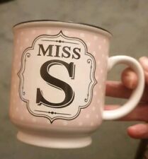History & Heraldry Ltd Mug, Personalised "Miss S"
