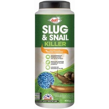 Doff Slug Snail Killer 400g Pellets Organic Ferric Phosphate Showerproof UK