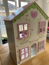 ELC Rosebud Cottage Dolls House & Accessories