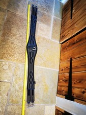 Equipride Anatomical black leather girth 130cm 51inches