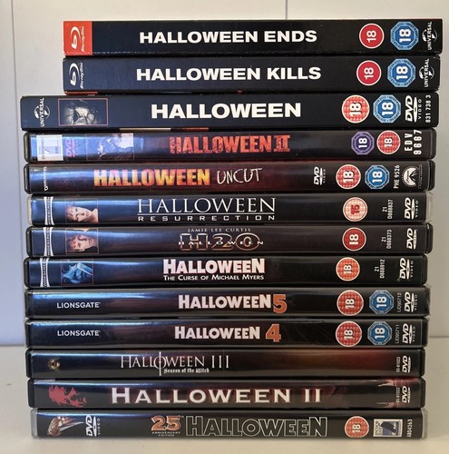Halloween dvd blu ray bundle - halloween, /