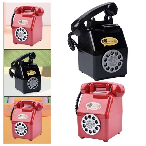 Retro telephone piggy - retro,