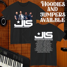 JLS UK Tour 2025 The Club Is Alive Hoodie T Shirt Full Size S-5XL