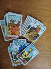 1978 Mr Men Snap Playing Cards