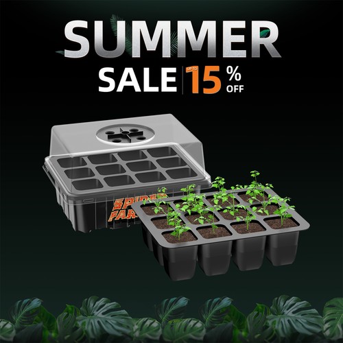 Spider farmer seed starting - seed,