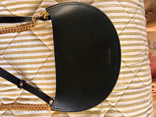 Honey toast black leather - honey,