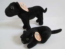 DeAgostini My Animal Kingdom Penelope & Baby Poppy Black Panther Soft Toy Plush