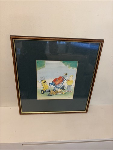 Vintage golf humour cartoon - vintage,