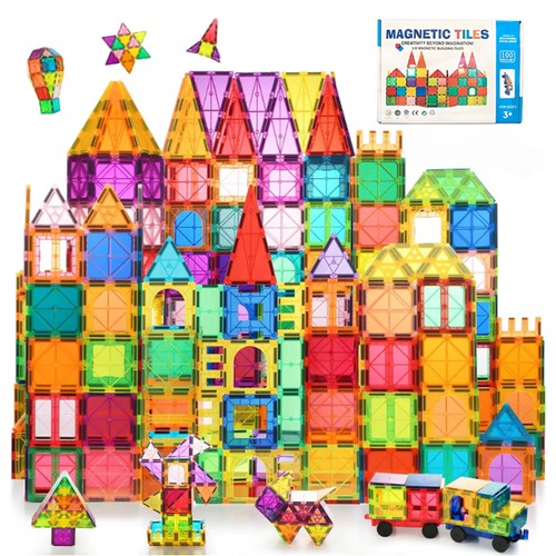 Magnetic tiles 100 - magnetic,