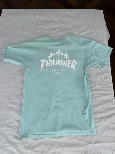 Thrasher huf green shirt - x,
