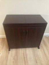 Hostess Electric heated Trolley Mahogany colour