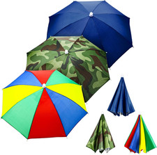 3 Pieces Rainbow Umbrella Hats