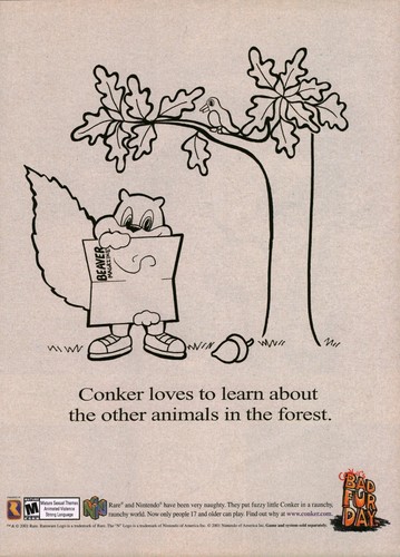 2001 conker bad - conker’s,