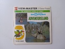Viewmaster set of 3 reels  Walt Disney World  Adventureland