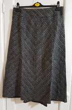 DAMART SIZE 14 L31 GREY TWEED