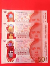 1 X Bank Of Scotland Polymer